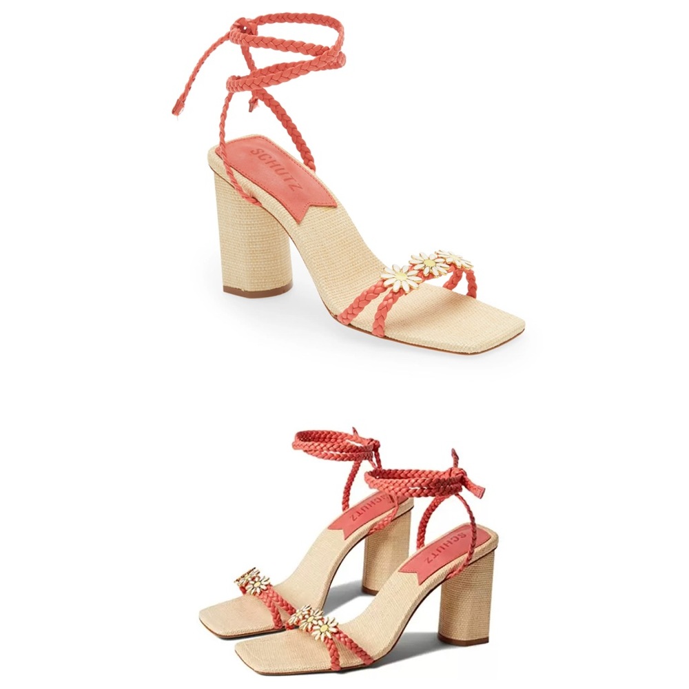 Schutz Hina Ankle Tie Sandal